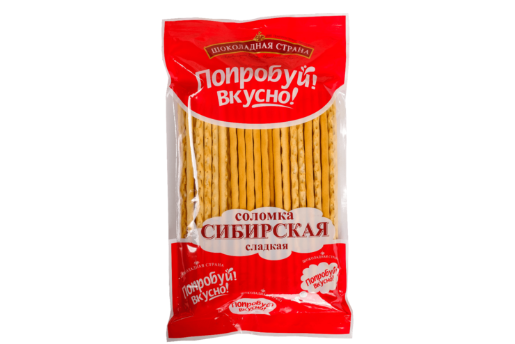 Соломка «Шоколадная страна» «Сибирская», сладкая, 350 г Соломка «Шоколадная страна» «Сибирская», сладкая, 350 г