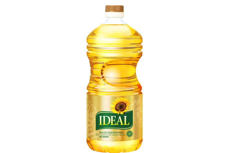 Масло подсолнечное «Ideal», 2 л Масло подсолнечное «Ideal», 2 л