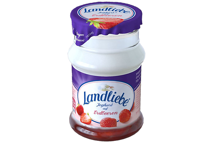 Йогурт 3.2% «Landliebe» Клубника, 130 г