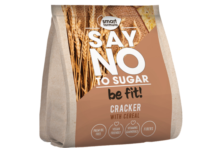 Крекер «Smart Formula» Say no to sugar, со злаками, 180 г Крекер «Smart Formula» Say no to sugar, со злаками, 180 г
