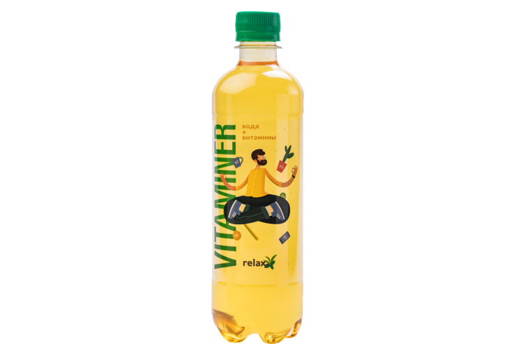 Напиток витаминизированный «VITAMINER» RELAX зеленый чай с мятой, 500 мл Напиток витаминизированный «VITAMINER» RELAX зеленый чай с мятой, 500 мл