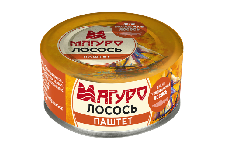 Паштет «Магуро» из лосося, 90 г Паштет «Магуро» из лосося, 90 г