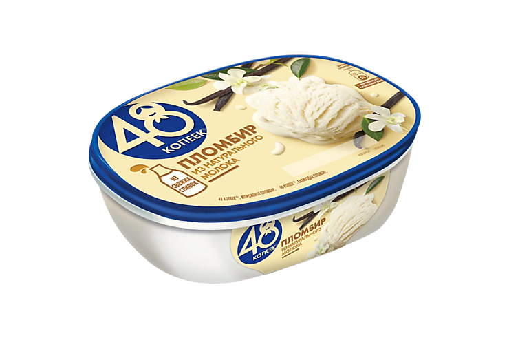 Мороженое «48 копеек» Пломбир, 800 мл