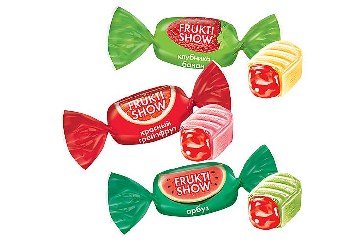 Карамель Frukti Show (упаковка 0,5 кг)