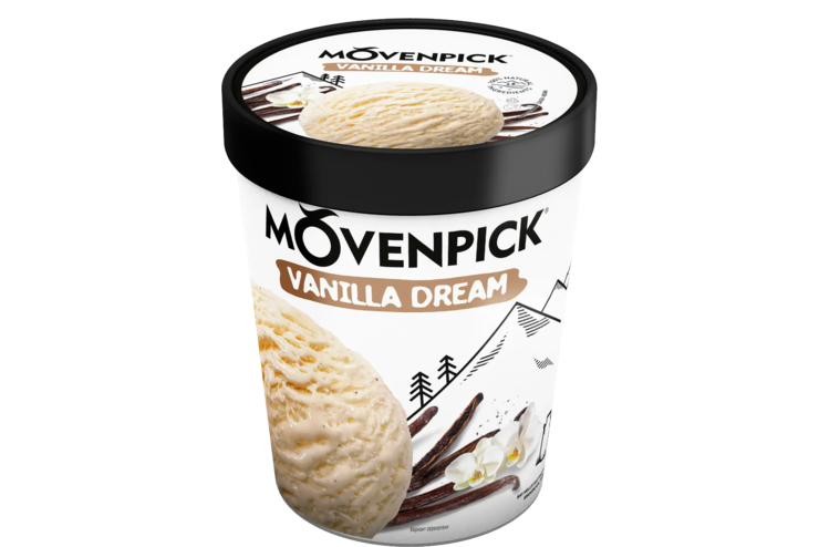 Мороженое «Movenpick» Ванильное, 480 мл Мороженое «Movenpick» Ванильное, 480 мл