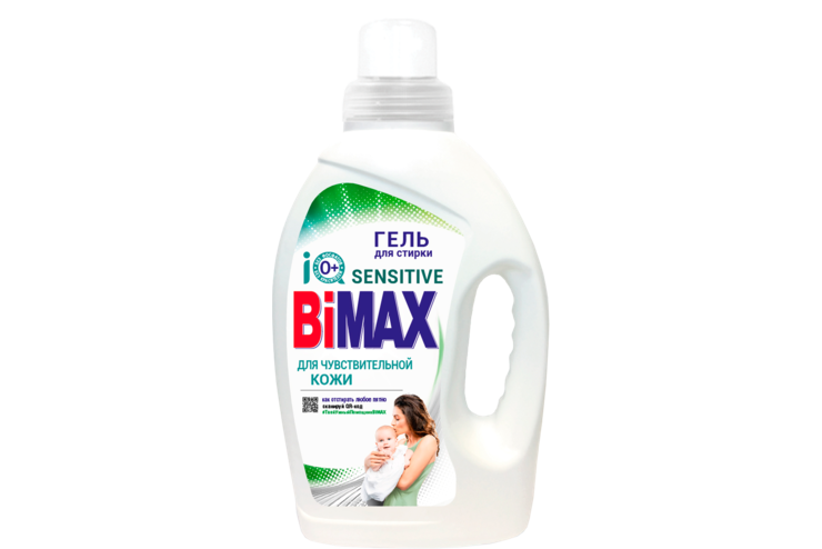 Гель для стирки «Bimax» для чувствительной кожи, 1,3 кг Гель для стирки «Bimax» для чувствительной кожи, 1,3 кг