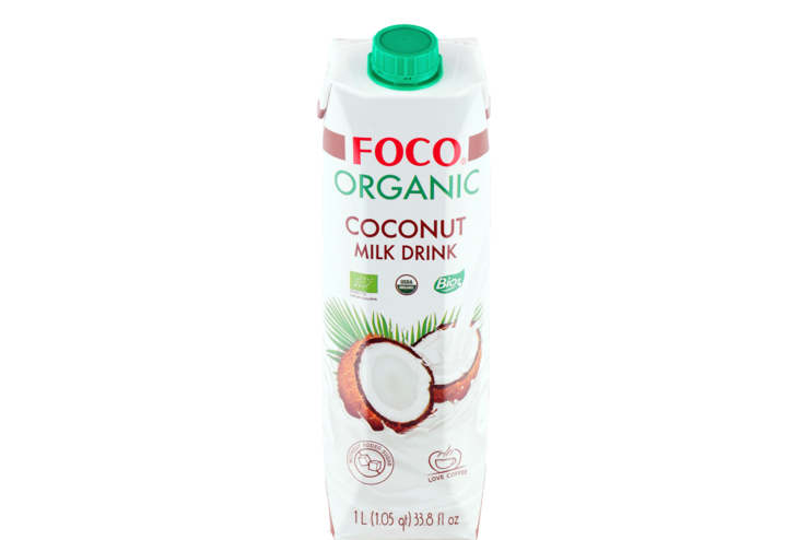 Кокосовый молочный напиток «FOCO» Organic, 1 л Кокосовый молочный напиток «FOCO» Organic, 1 л