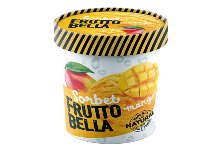 Сорбет «FruttoBella» Манго, 80 г Сорбет «FruttoBella» Манго, 80 г