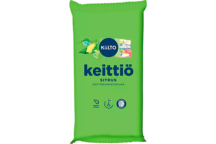 Влажные салфетки «Kiilto» для уборки на кухне, 36шт