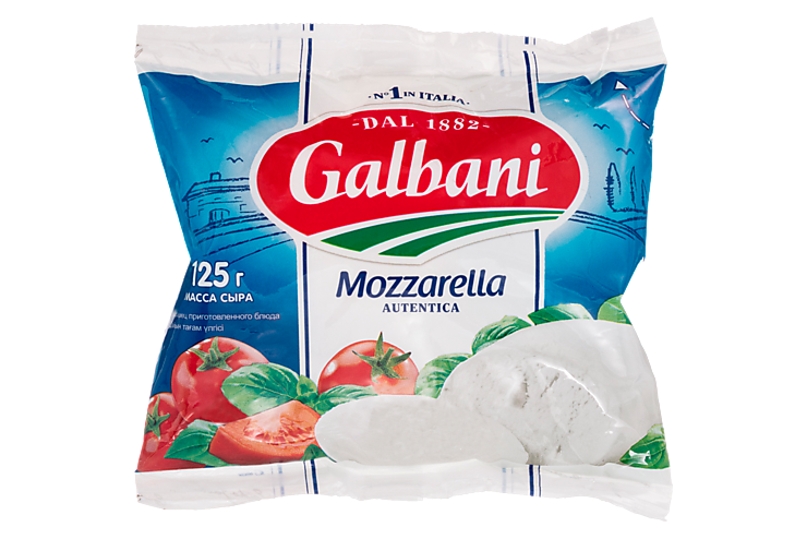 Сыр 45% «Galbani» Моцарелла, 125 г