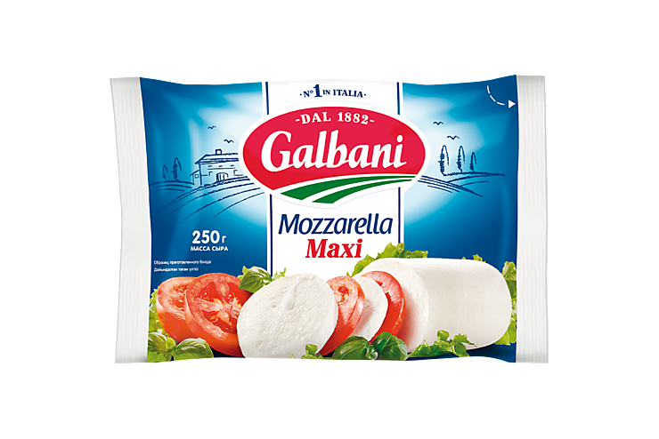 Сыр 45% «Galbani» Моцарелла maxi, 250 г