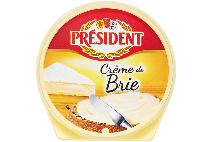 Сыр плавленный 50% «PRESIDENT» Creme De Brie, 125 г