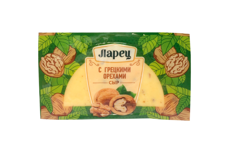 Сыр 50% «Ларец» с грецкими орехами, 245 г Сыр 50% «Ларец» с грецкими орехами, 245 г