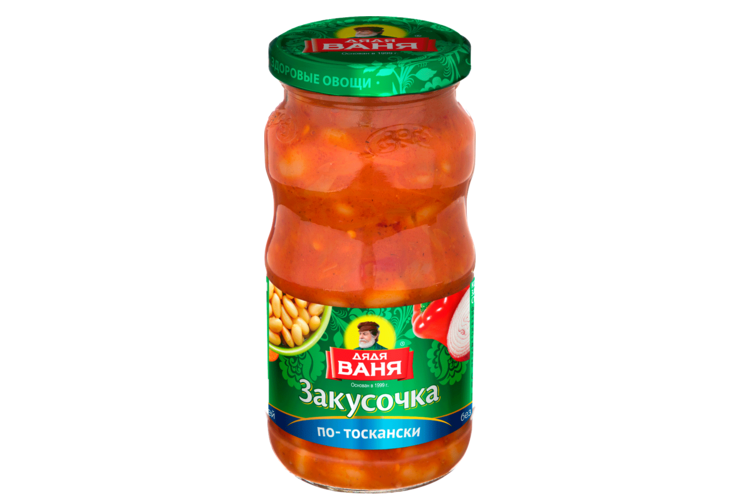 Закуска «Дядя Ваня» фасоль по-тоскански, 460 г Закуска «Дядя Ваня» фасоль по-тоскански, 460 г