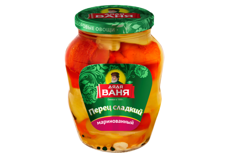 Перец «Дядя Ваня» маринованный, сладкий, 680 г Перец «Дядя Ваня» маринованный, сладкий, 680 г