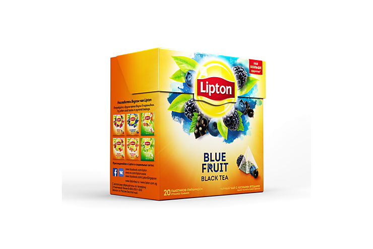 Чай «Lipton» Скандинавский микс, 20 пирамидок