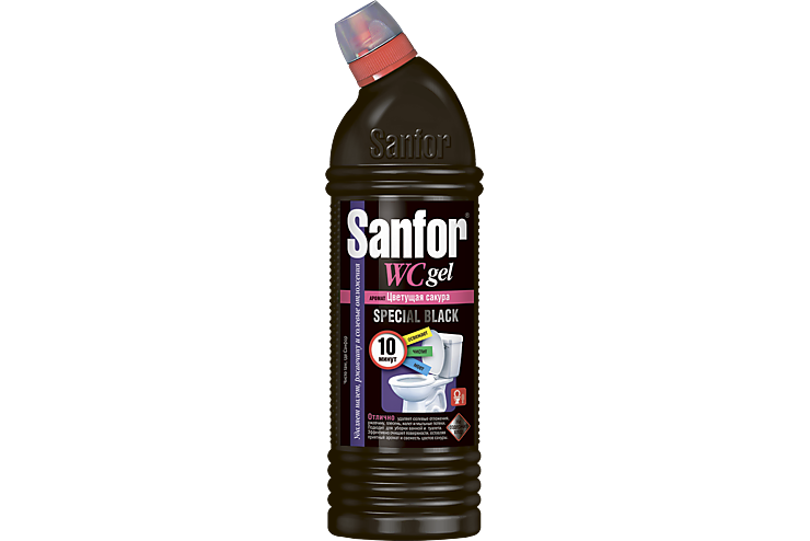 Гель «Sanfor» WC Special Black, 750 г