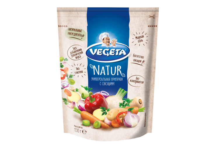 Приправа «Vegeta Natur» универсальная с овощами, 150 г Приправа «Vegeta Natur» универсальная с овощами, 150 г