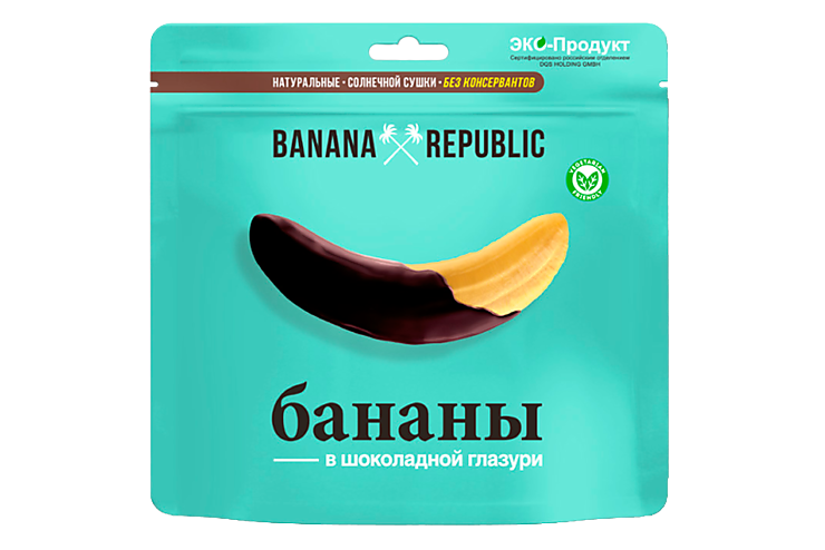 Банан сушеный «Banana Republic» в шоколаде, 200 г