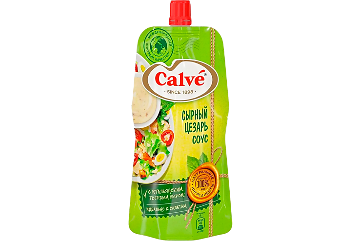 Соус «Calve» сырный цезарь