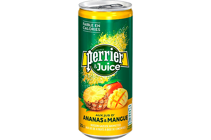 Напиток газированный «Perrier» ананас-манго, 250 мл