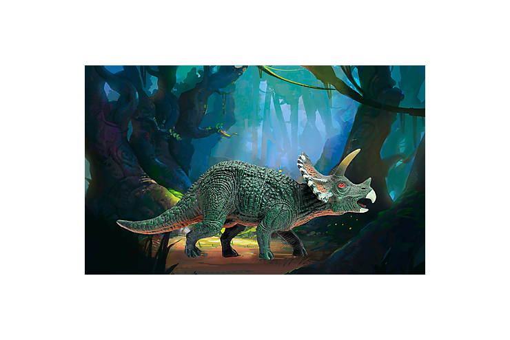 Игровой набор Динозавры Трицератопс и стегозавр/Птерозавр и тираннозавр (видео)