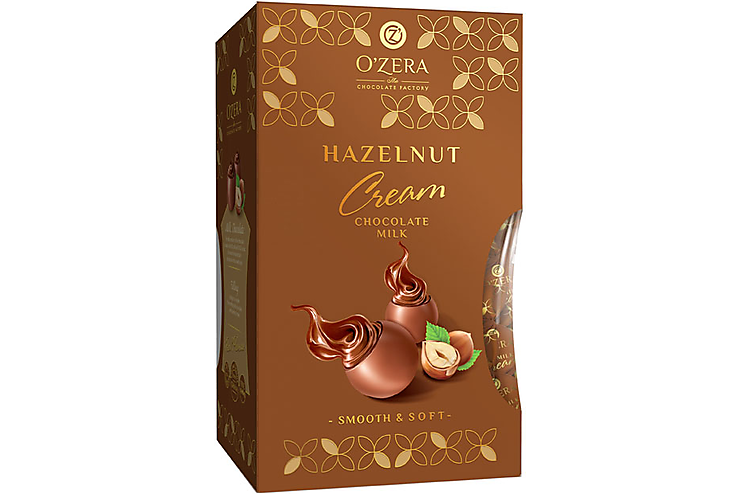 «O'Zera», шоколадные конфеты Hazelnut Cream, 200 г