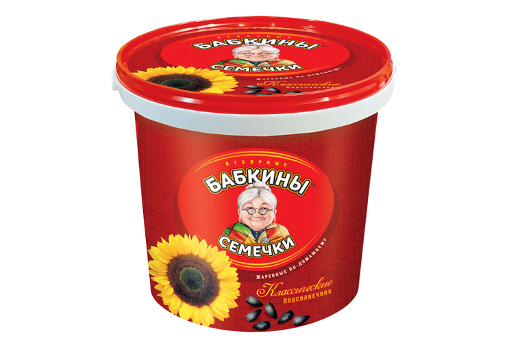 «Бабкины семечки», семечки отборные, жареные, 400 г