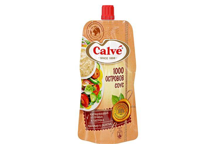 «Calve», соус «1000 островов», 230 г «Calve», соус «1000 островов», 230 г