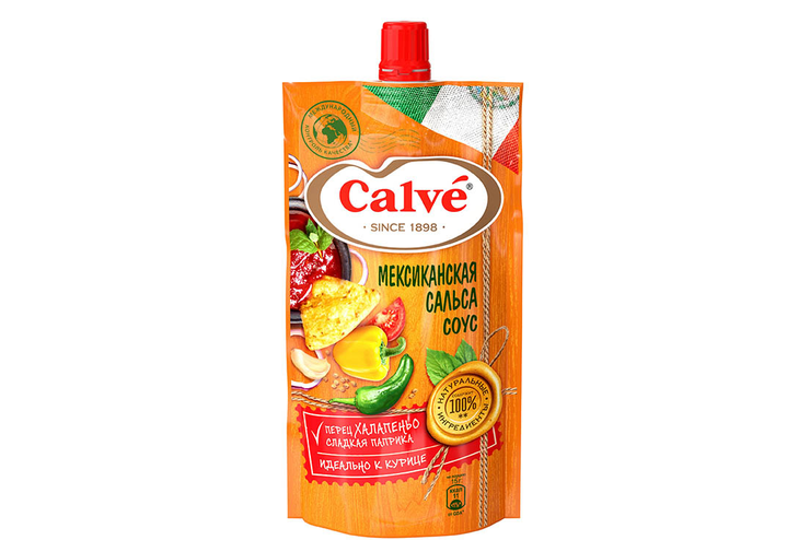 «Calve», соус «Мексиканская сальса», 230 г «Calve», соус «Мексиканская сальса», 230 г