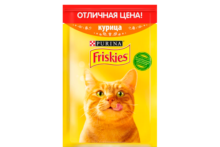 Влажный корм для кошек «Friskies» Курица, 50 г Влажный корм для кошек «Friskies» Курица, 50 г