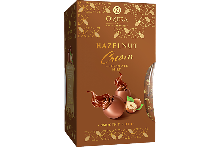 Шоколадные конфеты «O'Зera» Hazelnut Cream, 200 г
