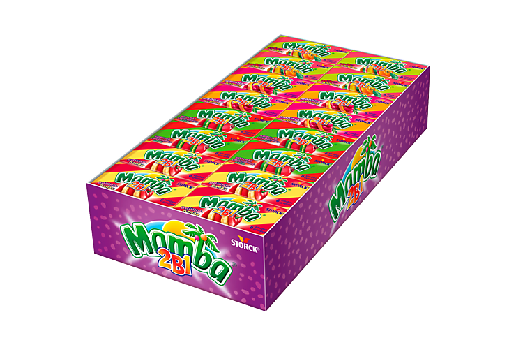 Жевательные конфеты «Mamba» 2 в 1, 26 г