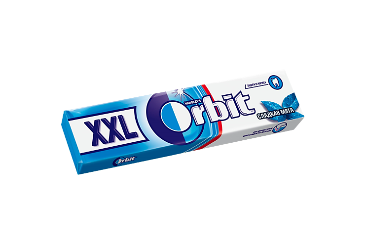 Жевательная резинка «Orbit» XXL, сладкая мята, 20 г