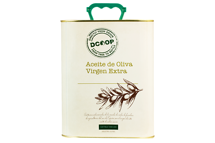 Масло оливковое «DCOOP» Extra virgin, 3 л