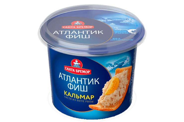 Фиш-мусс «Санта Бремор» креветка + творожный сыр, 140 г Фиш-мусс «Санта Бремор» креветка + творожный сыр, 140 г