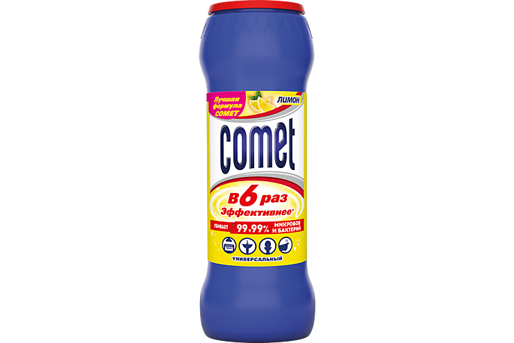 Чистящий порошок «Comet» Лимон, без хлоринола, 475 г