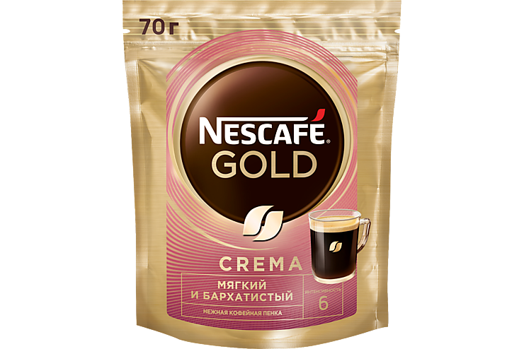Кофе «Nescafe Gold» Crema, 70 г
