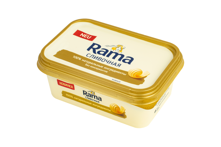Спред 75% «Rama» Сливочная, 250 г Спред 75% «Rama» Сливочная, 250 г