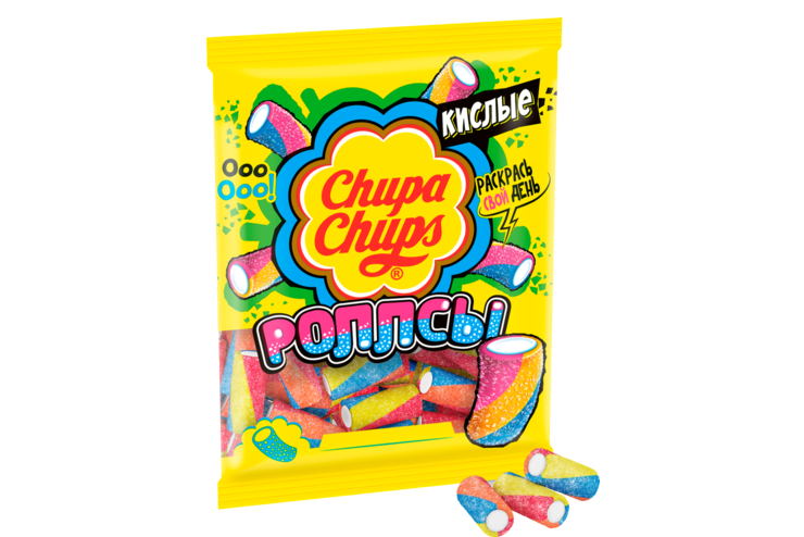Мармелад жевательный «Chupa Chups» Роллсы, 70 г Мармелад жевательный «Chupa Chups» Роллсы, 70 г