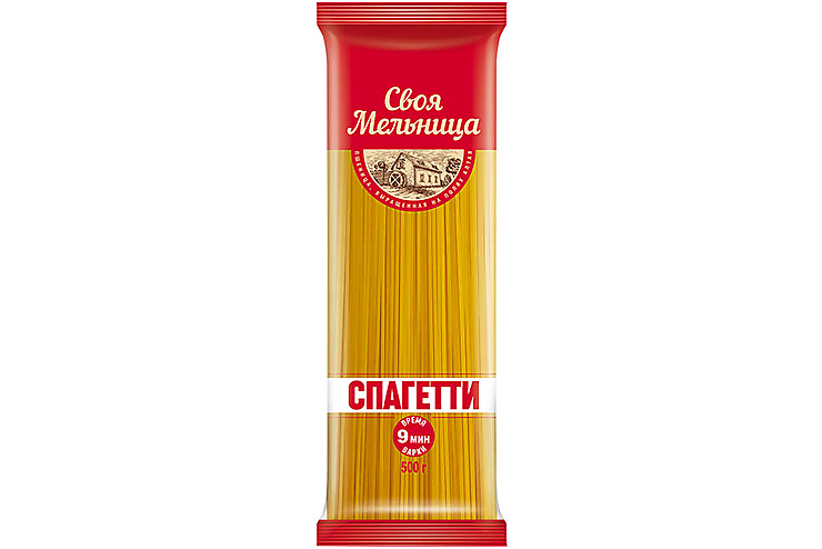 «Своя Мельница», макаронные изделия «Спагетти», 500 г