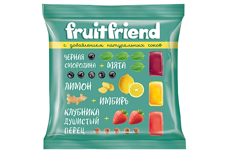 Конфеты FruitFriend (упаковка 0,5 кг)