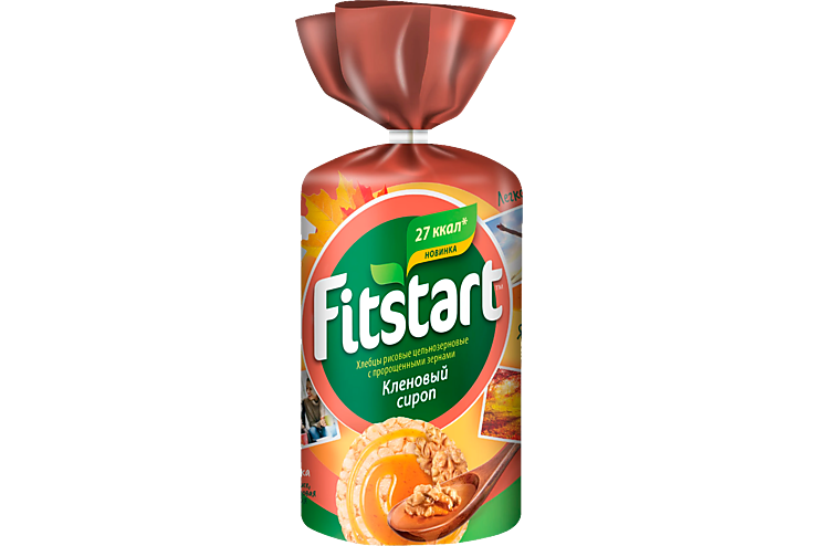 Хлебцы рисовые «FITSTART» Кленовый сироп, 100 г