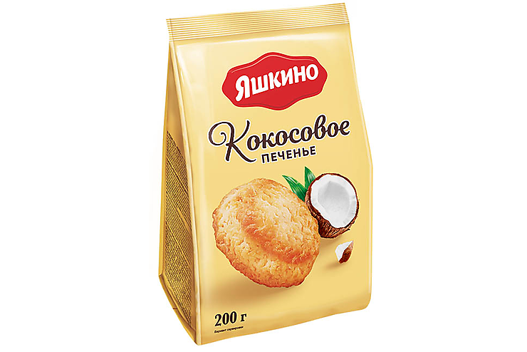 «Яшкино», печенье “Кокосовое”, 200 г