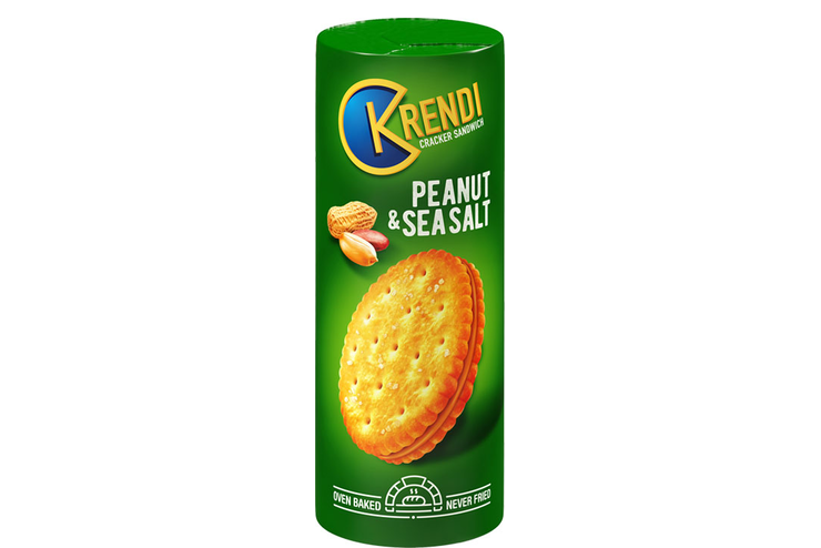 Крекер-сэндвич Peanut&sea salt, 170 г Крекер-сэндвич Peanut&sea salt, 170 г