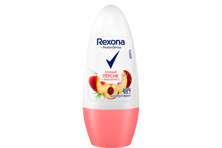 Антиперспирант шариковый «Rexona» Сочный персик + Лемонграсс, 50 мл Антиперспирант шариковый «Rexona» Сочный персик + Лемонграсс, 50 мл