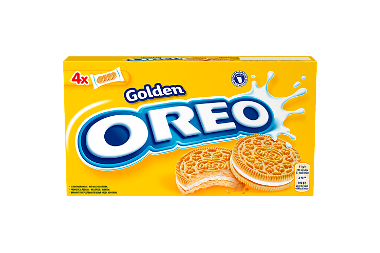 Печенье «Oreo» GOLDEN с ванильным вкусом, 176 г