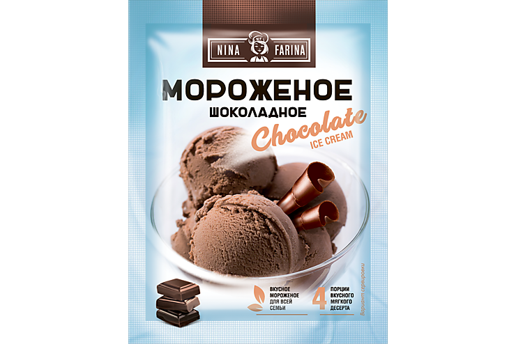 Мороженое «Nina Farina» Шоколадное, 70 г