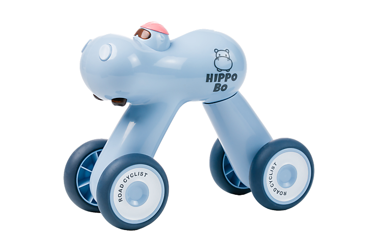 Машинка-бегемотик «Hippo BO» цвет: голубой Арт. YCT021-2