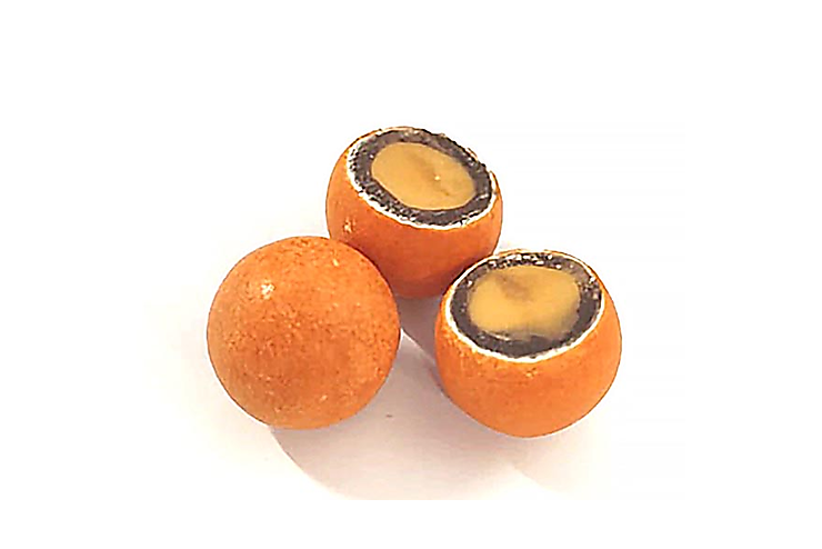 Драже жевательная конфета со вкусом апельсина в шоколадной глазури (упаковка 0,5 кг)